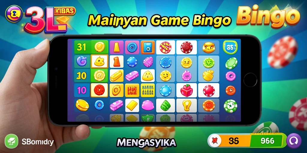 Tampilan gameplay Bingo yang seru dan penuh warna di 33L.