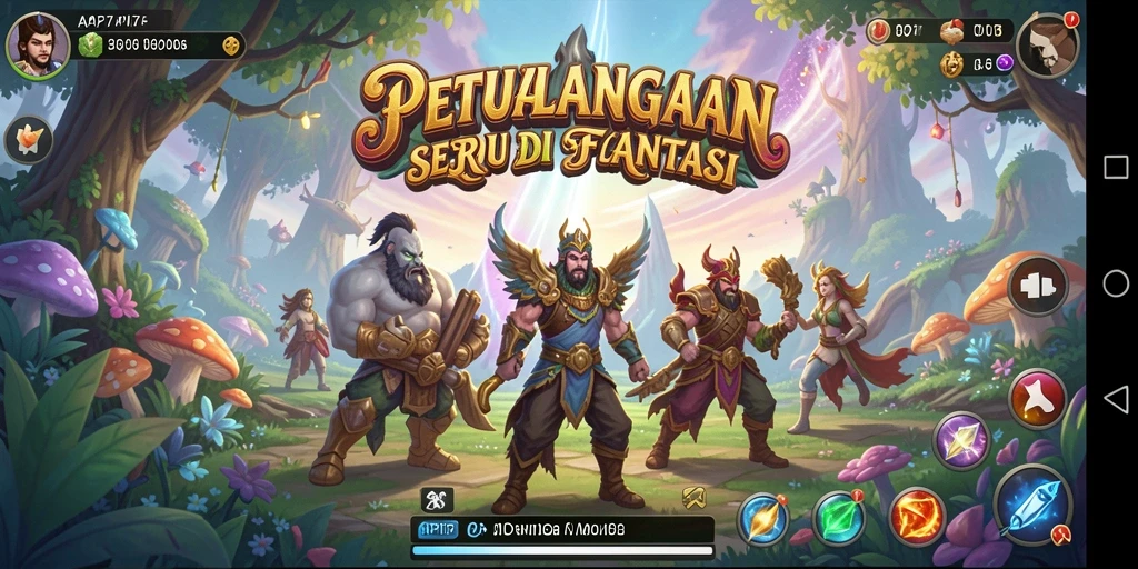 Gameplay seru dan petualangan menantang dalam API77.