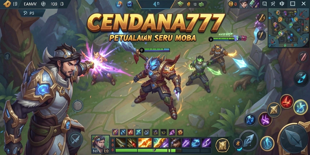 Gameplay seru dalam dunia CENDANA777 yang penuh aksi dan strategi.
