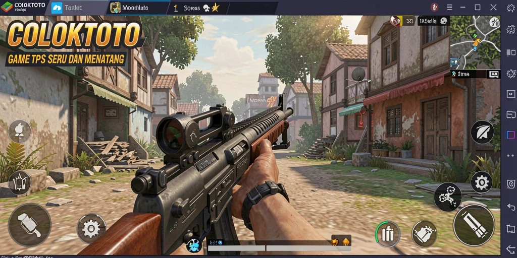 Tangkapan layar gameplay seru dari COLOKTOTO dengan aksi menegangkan.