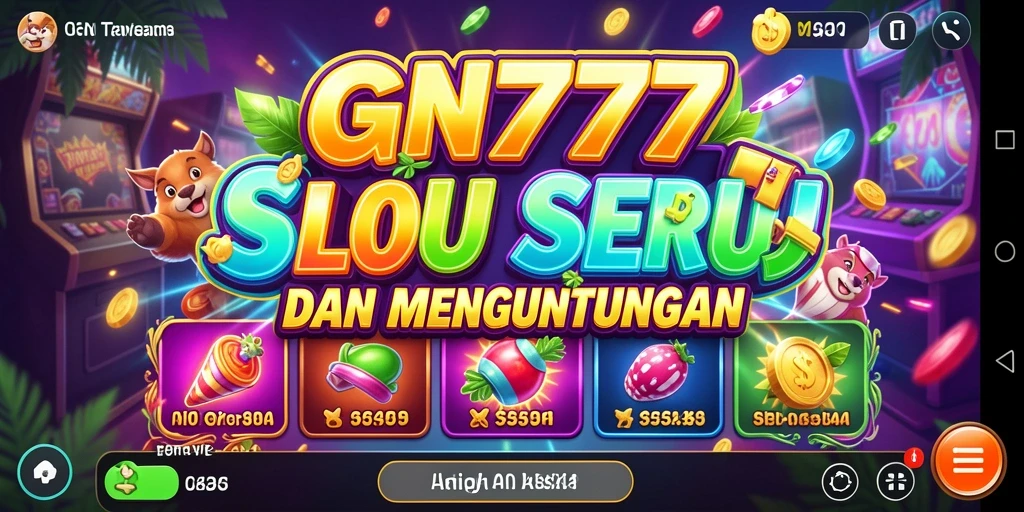 Tampilan gameplay seru di GN777 dengan grafik yang memukau.
