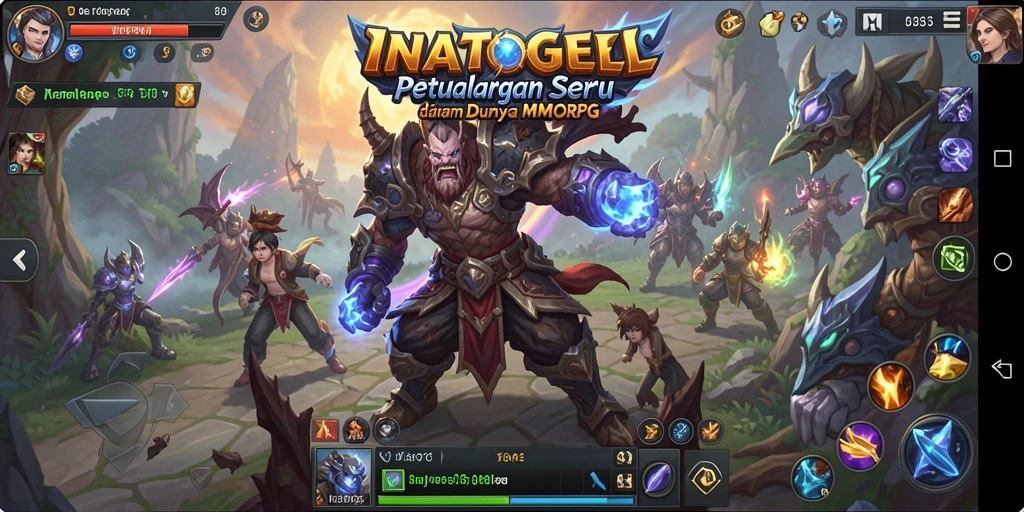 Tampilan gameplay INATOGEL yang menawan dan mendebarkan.