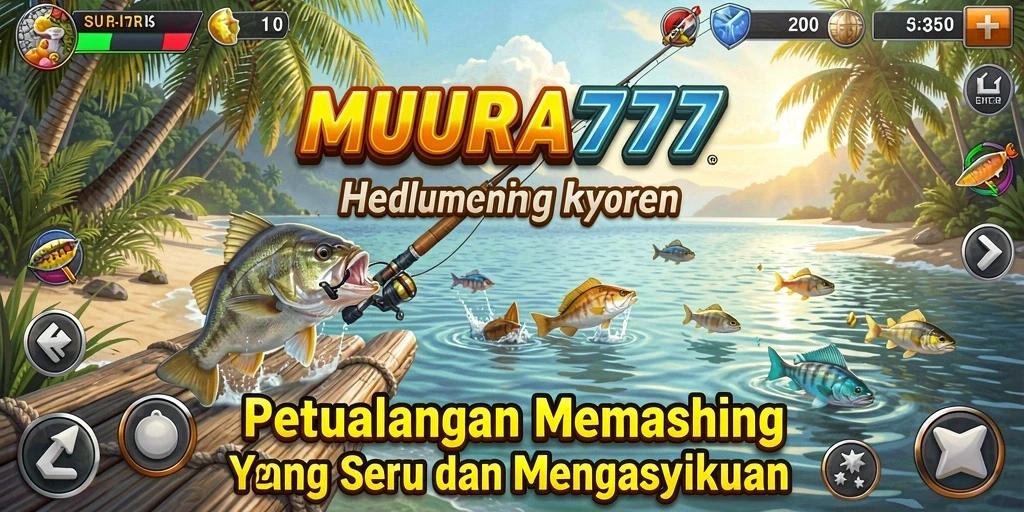 Menampilkan gameplay memancing yang seru dan mendebarkan di MUARA777.
