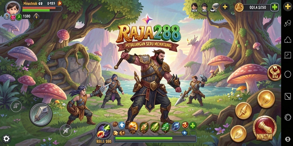 Gameplay seru di dunia petualangan RAJA288.