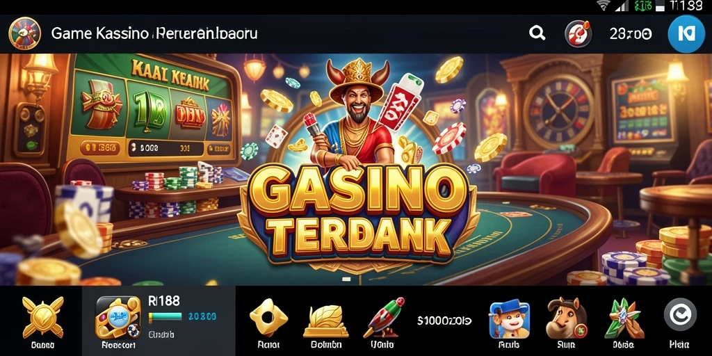 Tampilan menarik gameplay Kasino RI188 yang seru.