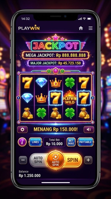 Tampilan halaman unduh aplikasi di playwin.